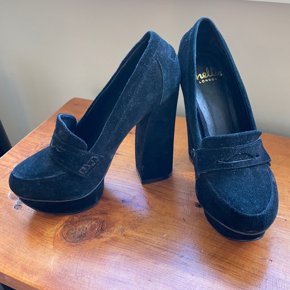 Shelly’s London Suede Heels
